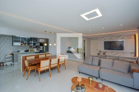 Sala de apartamento à venda com 3 quartos, 120m² em Vila Campo Grande, São Paulo