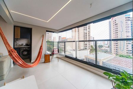 Varanda Gourmet de apartamento para alugar com 3 quartos, 87m² em Jardim Bela Vista, Santo André