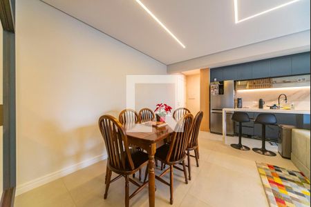 Sala de apartamento para alugar com 3 quartos, 87m² em Jardim Bela Vista, Santo André