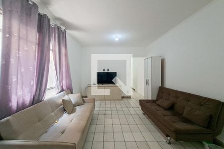 Sala de apartamento para alugar com 1 quarto, 70m² em Guilhermina, Praia Grande