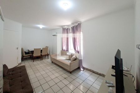 Sala de apartamento para alugar com 1 quarto, 70m² em Guilhermina, Praia Grande