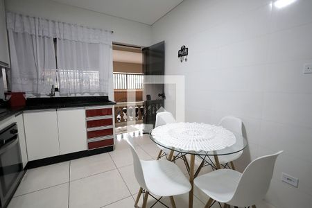Cozinha de casa para alugar com 2 quartos, 132m² em Jardim Utinga, Santo André