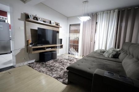 Sala de casa para alugar com 2 quartos, 132m² em Jardim Utinga, Santo André