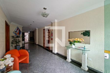 Hall de entrada de apartamento para alugar com 2 quartos, 90m² em Guilhermina, Praia Grande