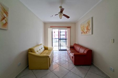 Sala de apartamento para alugar com 2 quartos, 90m² em Guilhermina, Praia Grande