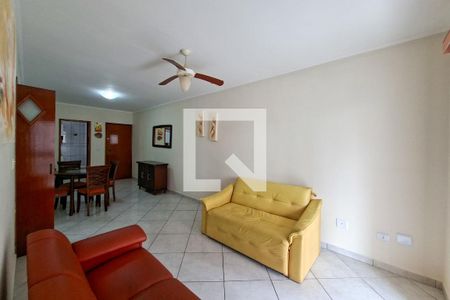 Sala de apartamento para alugar com 2 quartos, 90m² em Guilhermina, Praia Grande