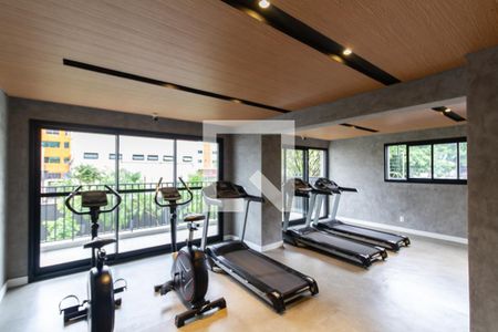 Academia de apartamento para alugar com 1 quarto, 24m² em Santo Amaro, São Paulo