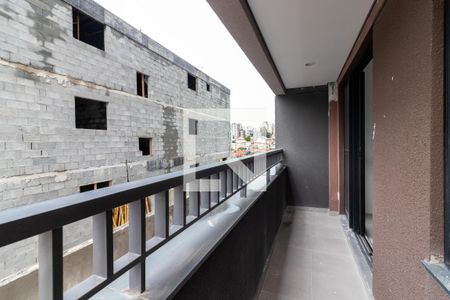 Varanda da Sala de apartamento à venda com 2 quartos, 54m² em Jardim São Paulo, São Paulo