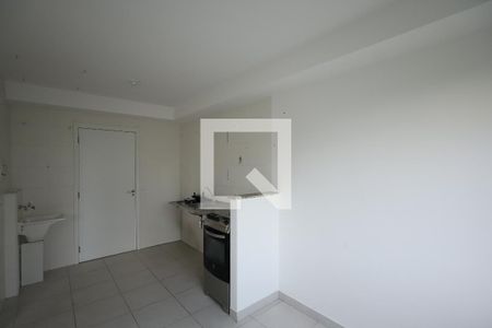 Sala - cozinha - Área de serviço  de apartamento para alugar com 1 quarto, 27m² em Jardim Cidalia, São Paulo