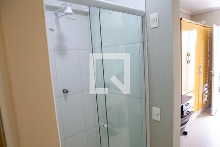 Banheiro de kitnet/studio para alugar com 1 quarto, 17m² em Butantã, São Paulo