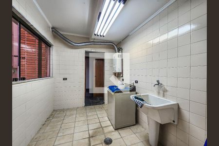 Área de Serviço de apartamento para alugar com 2 quartos, 86m² em Guilhermina, Praia Grande