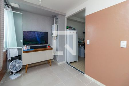 Sala - Varanda de apartamento à venda com 1 quarto, 31m² em Vila Plana, São Paulo