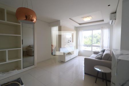 Sala de apartamento para alugar com 2 quartos, 57m² em Mauá, Novo Hamburgo