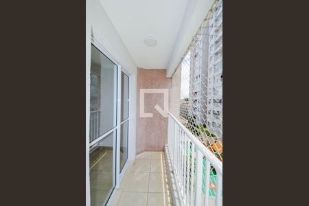 Varanda da Sala de apartamento para alugar com 2 quartos, 48m² em Vila Itapegica, Guarulhos