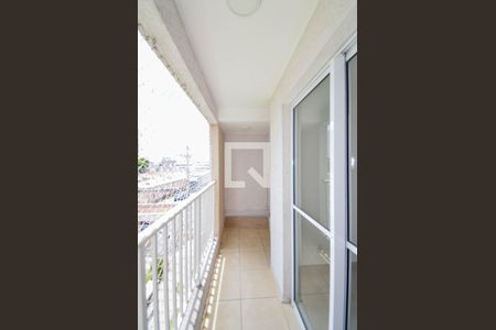 Varanda da Sala de apartamento para alugar com 2 quartos, 48m² em Vila Itapegica, Guarulhos