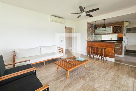 Sala de apartamento para alugar com 3 quartos, 158m² em Parque Enseada, Guarujá
