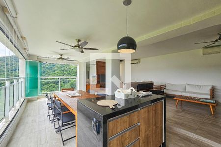 Sala de apartamento para alugar com 3 quartos, 158m² em Parque Enseada, Guarujá