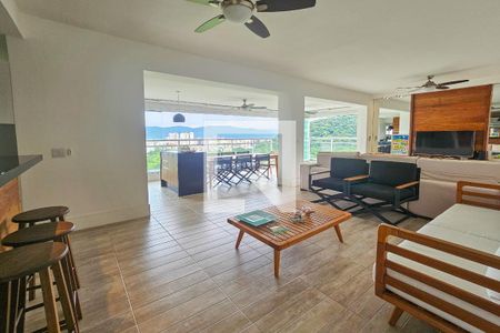 Sala de apartamento para alugar com 3 quartos, 158m² em Parque Enseada, Guarujá