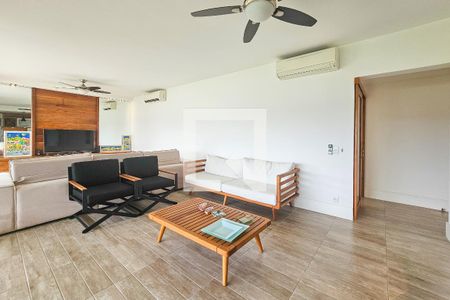 Sala de apartamento para alugar com 3 quartos, 158m² em Parque Enseada, Guarujá