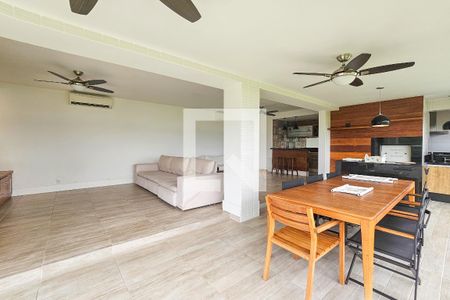 Sala de apartamento para alugar com 3 quartos, 158m² em Parque Enseada, Guarujá
