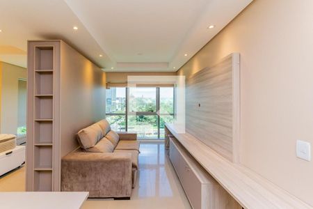 Sala  de apartamento para alugar com 1 quarto, 35m² em Praia de Belas, Porto Alegre
