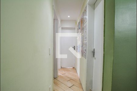 Corredor de apartamento à venda com 3 quartos, 70m² em Jd Eudizia, Santo André