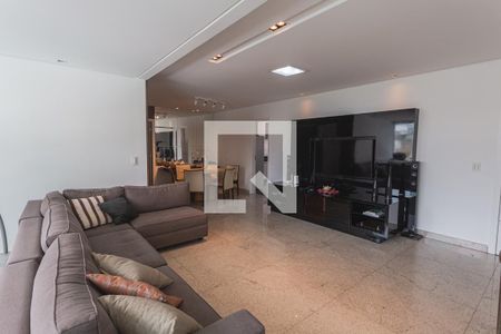 Sala 1 de apartamento à venda com 3 quartos, 146m² em União, Belo Horizonte