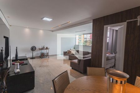 Sala 1 de apartamento à venda com 3 quartos, 146m² em União, Belo Horizonte