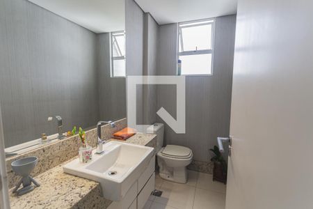 Lavabo na Sala 1 de apartamento à venda com 3 quartos, 146m² em União, Belo Horizonte