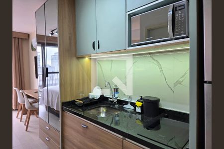 Studio de kitnet/studio para alugar com 1 quarto, 25m² em Vila Olímpia, São Paulo