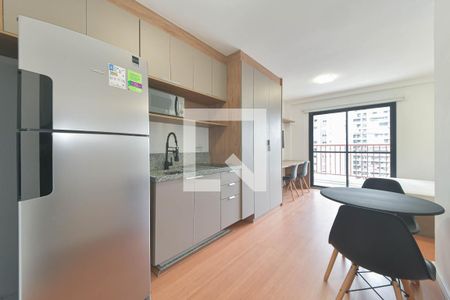 Studio de kitnet/studio para alugar com 1 quarto, 25m² em Jardim das Acacias, São Paulo