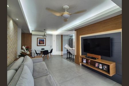 Sala  de apartamento à venda com 3 quartos, 115m² em Recreio dos Bandeirantes, Rio de Janeiro