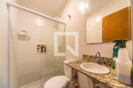 Banheiro Social de apartamento à venda com 2 quartos, 102m² em Vila Pires, Santo André