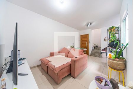 Sala de apartamento à venda com 2 quartos, 102m² em Vila Pires, Santo André
