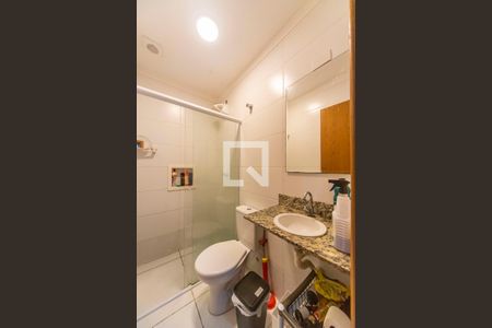 Banheiro Social de apartamento à venda com 2 quartos, 102m² em Vila Pires, Santo André