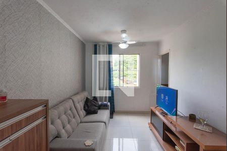 Sala de apartamento à venda com 3 quartos, 76m² em Conjunto Residencial Parque Bandeirantes, Campinas