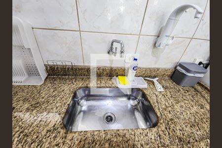 Cozinha de apartamento para alugar com 2 quartos, 96m² em Boqueirão, Praia Grande