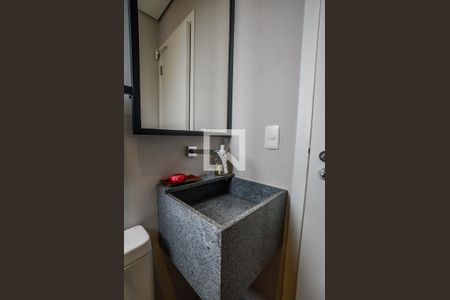 Lavabo de apartamento à venda com 3 quartos, 130m² em Campestre, Santo André