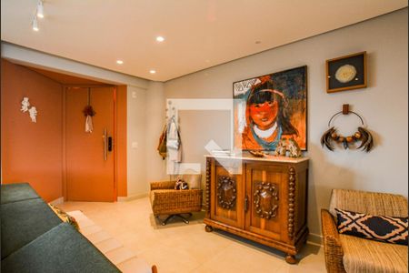 Sala de apartamento à venda com 3 quartos, 130m² em Campestre, Santo André