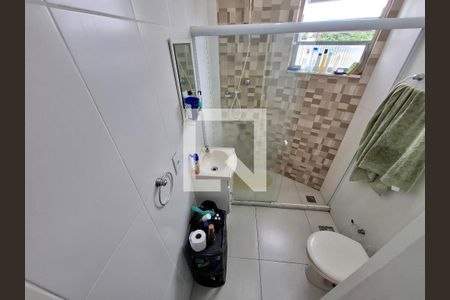 Banheiro  de apartamento à venda com 1 quarto, 33m² em Glória, Rio de Janeiro