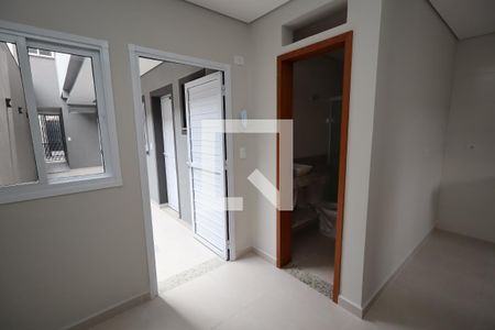 Sala de TV de apartamento para alugar com 1 quarto, 25m² em Vila Curuçá, Santo André