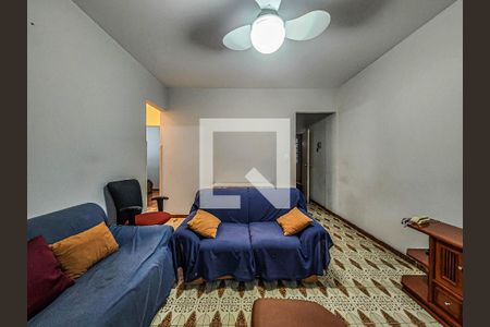 Sala de apartamento para alugar com 2 quartos, 85m² em Guilhermina, Praia Grande