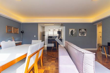 Sala de apartamento para alugar com 3 quartos, 113m² em Cerqueira César, São Paulo