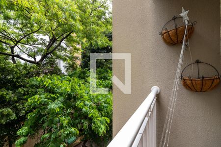 Varanda da Sala de apartamento para alugar com 2 quartos, 50m² em Jardim Centenario, São Paulo