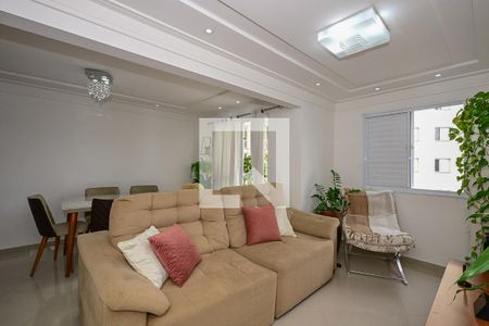 Sala de apartamento para alugar com 2 quartos, 62m² em Jardim Caner, Taboão da Serra