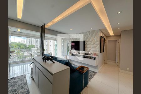 Sala/Cozinha de apartamento à venda com 2 quartos, 62m² em Vila Anastácio, São Paulo