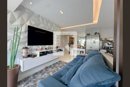 Sala/Cozinha de apartamento à venda com 2 quartos, 62m² em Vila Anastácio, São Paulo