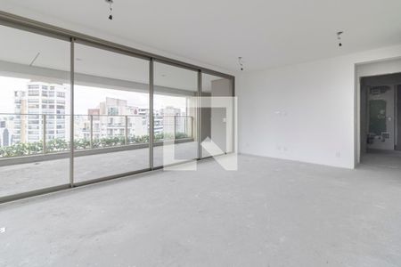 Sala de apartamento à venda com 3 quartos, 218m² em Indianópolis, São Paulo