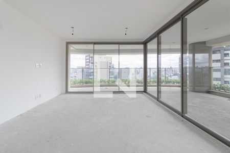 Sala de apartamento à venda com 3 quartos, 218m² em Indianópolis, São Paulo