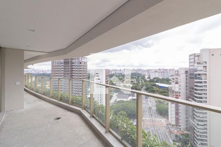 Varanda gourmet de apartamento à venda com 3 quartos, 218m² em Indianópolis, São Paulo